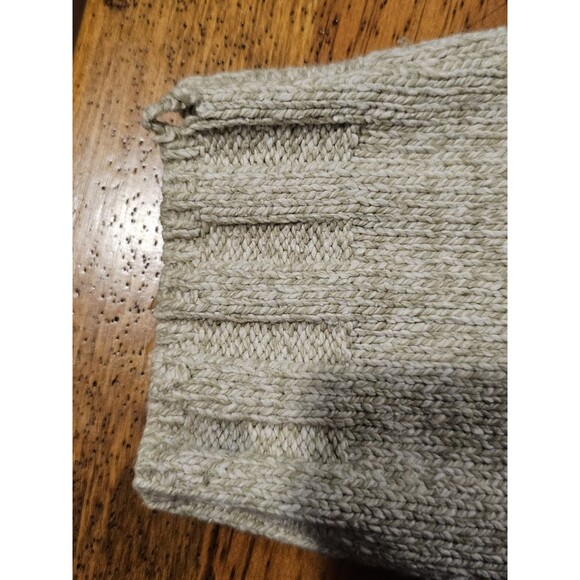 Columbia Sweater Womens Knit Full-Zip M Beige Warm Casual Vintage - Picture 9 of 9